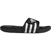 Adidas Muiltjes 'Adissage' zwart / wit