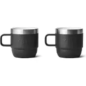 Yeti 2 Stapelbare Thermomokken 177ml Rambler 'Black'