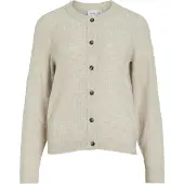 Vila Gebreid vest 'VIVioli' beige