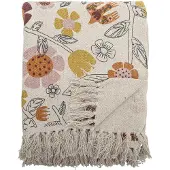 Bloomingville Vivielle plaid Multicolor, 160x130 cm