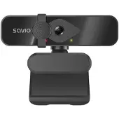 Savio CAK-06 Webcam, 3840 x 2160 pixels, USB, zwart