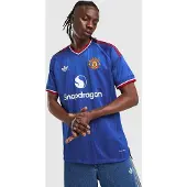 Adidas Originals Manchester United FC 2026/27 Match Away Shirt - Blauw- Heren, Blauw