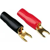 ACV Vork kabelschoen 4 mm² 4 x rood 4 x zwart