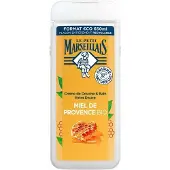 Le Petit Marseillais 1 x – Douche & Bad – Honing – 650 ml - Douche En Bad - Honing - Huid Verzorging - Schuim - Zachte Huid