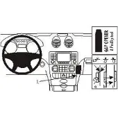 Brodit ProClip houder geschikt voor Mercedes Benz M-Klasse/ ML-Klasse 2005-2011 Angled mount