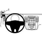 Brodit ProClip houder geschikt voor Hyundai ix20 2011-2019 / Venga 2010-2019 Left mount