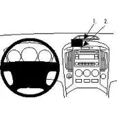 Brodit ProClip houder geschikt voor Hyundai H1 2009-2020 / iLoad/ iMax 2009-2020 Center mount