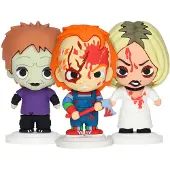 SD Toys Child'S Play 3 Inch Pokis Mini Figuren Set | 3-Piece Chucky Familie