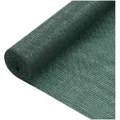 vidaXL Privacynet 75 g/m² 1,2x25 m HDPE groen