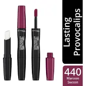 Rimmel London Lasting Provocalips Lip Colour 2-In-1 440 Maroon Swoon