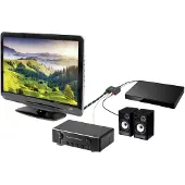 Techly IDATA-HDMI-EA HDMI Audio-Extractor auf Toslink und RCA