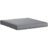 Madison loungekussen grijs 73 x 73 cm