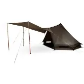 Kampa - Wandel- / Trekkerstenten - Kite Lead Gray/Gargoyle voor Unisex - Kaki