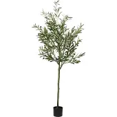 vidaXL Kunstolijfboom 700 blaadjes 165 cm groen
