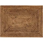 Tiseco Placemat RATTAN - SET/2 - 30x40 cm, Bruin