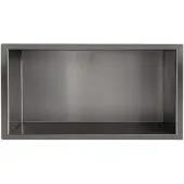 Wiesbaden Inbouwnis Novi 30x60x10cm Gunmetal
