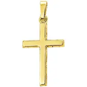 The Jewelry Collection Gouden kruisje hanger 4005210