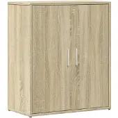 vidaXL Dressoir 60x31x70 cm bewerkt hout sonoma eikenkleurig