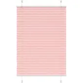 vidaXL Plissé rolgordijn 100x200 cm stofbreedte 99,4cm polyester roze