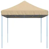 vidaXL Partytent inklapbaar pop-up 440x292x315 cm beige