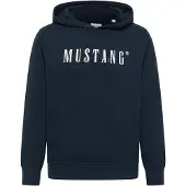 Mustang Sweatshirt 'Bronson' donkerblauw / wit