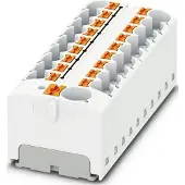 Phoenix Contact 3273912 Verdeelblok Push-In-klem Wit 8 stuk(s)