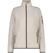 CMP - Women's Jacket Jacquard Knitted - Fleecevest 38, beige/grijs