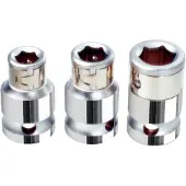 Ks Tools 918.3984, Doppen, 1 kop, Chroomvanadiumstaal, DIN 3120, ISO 1174, 30 mm, 30 g