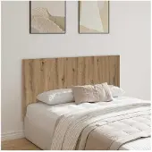 vidaXL Hoofdeinde 160x1,5x80 cm bewerkt hout artisanaal eikenkleur