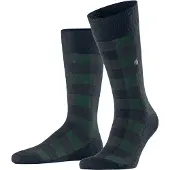 Burlington Sokken met labeldetail, model 'Buffalo'