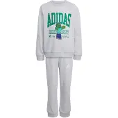 Adidas Trainingspak 'x Minecraft' kobaltblauw / aqua / grijs gemêleerd / groen