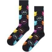 Happy socks Unisex Cat Black-Schoenmaat 41 - 46