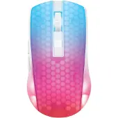 Deltaco WM89 Draadloze Gaming Muis - Lichtgewicht - RGB - Wit