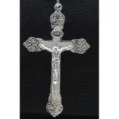 MOOYE ® - Collectie Zilveren Jezus aan kruis XL 2 ketting hanger