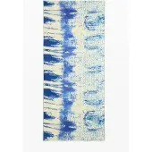 Desigual Sjaal blauw / hemelsblauw / wit