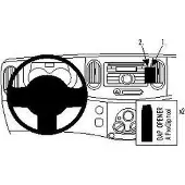 Brodit ProClip houder geschikt voor Nissan Cube 2009-2014 Angled mount