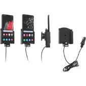 Brodit houder geschikt voor Samsung Galaxy S20/S21 Ultra Actieve houder met 12V USB plug