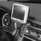KUDA Houder - Kia Rio 10/2005-08/2011 Kleur: Zwart