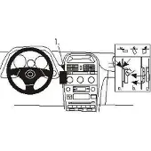 Brodit ProClip houder geschikt voor Lexus IS Serie 2001-2005 Center mount