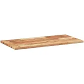vidaXL Wandschap zwevend olieafwerking 100x40x2 cm massief acaciahout