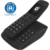 Telekom Sinus A32, zwart, met basisstation en adapter
