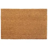 vidaXL Deurmat 50x80 cm getufte kokosvezel naturel