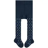 Falke Little Dot slijtvast huidvriendelijk katoen panty baby blauw - maat 80-92