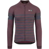 Agu Merino Fietsshirt Lange Mouwen SIX6 Heren - Blauw - M