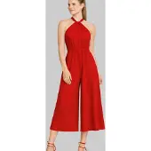 Madnezz House Jumpsuit knalrood