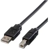 Roline USB naar USB-B platte kabel - USB2.0 - 1,8 meter