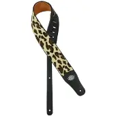 Gaucho Gitaarband - GST-340-LE - Imitatiebont - Luipaardmotief