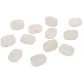 Boston BUT-05 Mechaniekknoppen Parelmoer 19 x 13 mm Push-On, 12 Stuks