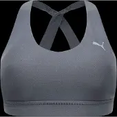 Puma Cloudspun Medium Impact Sports Bra Grijs L Vrouw