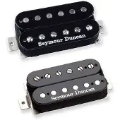 Seymour Duncan SD31672 Hot Rodded Humbucker Set - SH-4 JB (brug) and SH-2N Jazz (hals) pickups, zwart